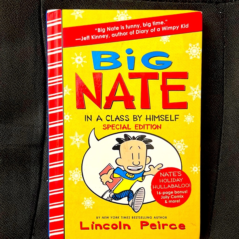 Big Nate in a class by himself book hardback Special Edition